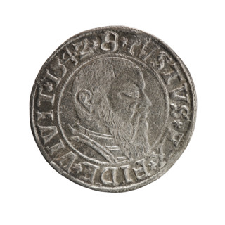 grosz, Straub (Strawb), Heinrich, R0 (rarity), eagles, Albrecht Hohenzollern (Prince of Prussia;