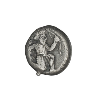 Siglos; Artaxerxes II (404–358 BC); Artaxerxes III (359–338 BC); bows (armed); warriors; incusum