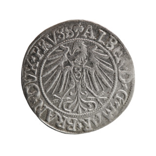 grosz; Straub (Strawb), Heinrich; R0 (rarity). Albrecht Hohenzollern (Prince of Prussia; 1490–1568)