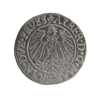 grosz; Straub (Strawb), Heinrich; R0 (rarity). Albrecht Hohenzollern (Prince of Prussia; 1490–1568)