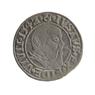 grosz, Straub (Strawb), Heinrich, R0 (rarity), eagles, Hohenzollern (coat of arms), Albrecht