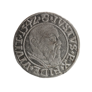 grosz, Straub (Strawb), Heinrich, R0 (rarity), Albrecht Hohenzollern (Prince of Prussia; 1490–1568)