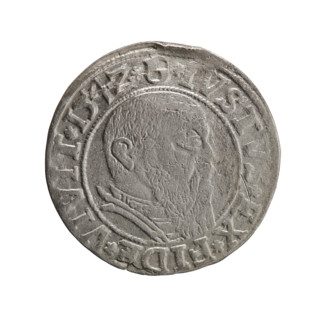 grosz, Straub (Strawb), Heinrich, R0 (rarity), eagles, Hohenzollern (coat of arms), Albrecht