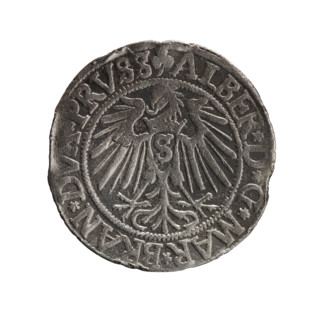 Albrecht Hohenzollern (Prince of Prussia; 1490–1568) — iconography: eagles, Hohenzollern coat of
