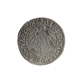 grosz, Straub (Strawb), Heinrich, R0 (rarity), Albrecht Hohenzollern (Prince of Prussia; 1490–1568)