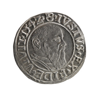 Grosz, Straub (Strawb), Heinrich, R0 (rarity). Albrecht Hohenzollern (Prince of Prussia; 1490–1568)
