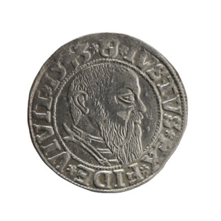 grosz, Schilling, Maciej, R0 (rarity), eagles, Albrecht Hohenzollern (Prince of Prussia; 1490–1568)