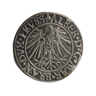 Albrecht Hohenzollern (Prince of Prussia; 1490–1568) — iconography: eagles, Hohenzollern (coat of