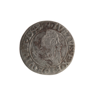grosz; maker: Schilling, Maciej; R0 (rarity). Hoard from the village of Wsola (numismatic find).