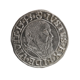 Albrecht Hohenzollern (Prince of Prussia; 1490–1568) — grosz (Schilling, Maciej), R0 (rarity).