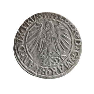 grosz, Schilling, Maciej, R0 (rarity), Albrecht Hohenzollern (Prince of Prussia; 1490–1568) -