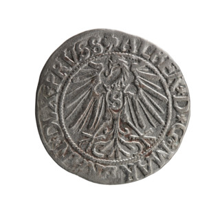 grosz, Schilling, Maciej, R0 (rarity), Albrecht Hohenzollern (Prince of Prussia; 1490–1568) —