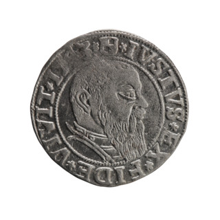 grosz, Schilling, Maciej, R0 (rarity), Albrecht Hohenzollern (Prince of Prussia; 1490–1568) —