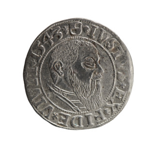 grosz, Schilling, Maciej, R0 (rarity), Albrecht Hohenzollern (Prince of Prussia; 1490–1568) -