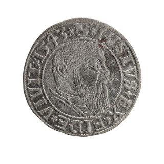 grosz, Schilling, Maciej, Albrecht Hohenzollern (Prince of Prussia; 1490–1568) — obverse: Prussian