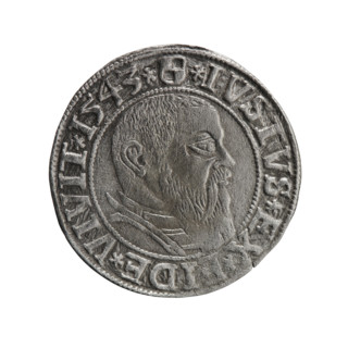 grosz, Schilling, Maciej, R0 (rarity), Albrecht Hohenzollern (Prince of Prussia; 1490-1568) -