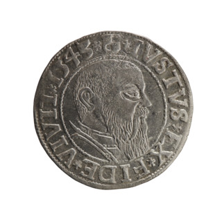 grosz, Schilling, Maciej, R0 (rarity), Albrecht Hohenzollern (Prince of Prussia; 1490-1568) -