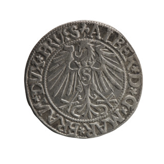 Albrecht Hohenzollern (Prince of Prussia; 1490–1568) — iconography: Hohenzollern coat of arms,