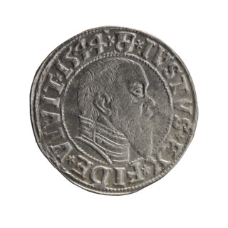 grosz, Schilling, Maciej, R0 (rarity), Albrecht Hohenzollern (Prince of Prussia; 1490–1568) -