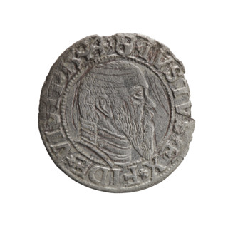 grosz; Schilling, Maciej, publisher; Decjusz, Jost Ludwik (fl. 1528–1535); R0 (rarity); eagles;