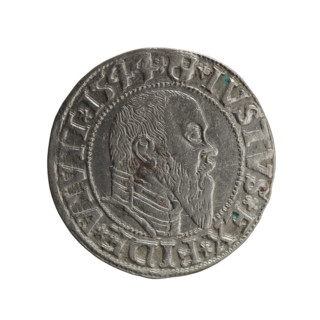grosz; Schilling, Maciej, publisher; Decjusz, Jost Ludwik (fl. 1528–1535); R0 (rarity); Albrecht