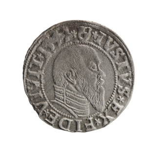 grosz; Schilling, Maciej, publisher; Decjusz, Jost Ludwik (fl. 1528-1535); R0 (rarity). Obverse: