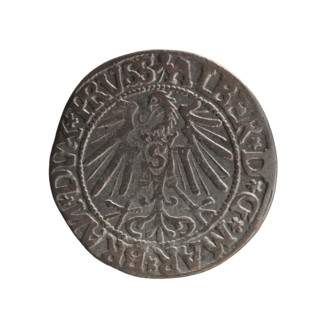 grosz; Schilling, Maciej, publisher; Decjusz, Jost Ludwik (fl. 1528–1535); R0 (rarity). Albrecht