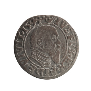 grosz; Schilling, Maciej, publisher; Decjusz, Jost Ludwik (fl. 1528–1535); R0 (rarity); Albrecht