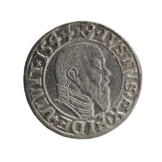 grosz; Schilling, Maciej, publisher; Decjusz, Jost Ludwik (fl. 1528–1535); R0 (rarity). Albrecht