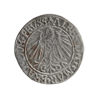grosz, Schilling, Maciej, publisher, Decjusz, Jost Ludwik (fl. 1528-1535), R0 (rarity), Albrecht