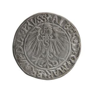 grosz; publisher: Schilling, Maciej; maker: Decjusz, Jost Ludwik (fl. 1528–1535); engraver: