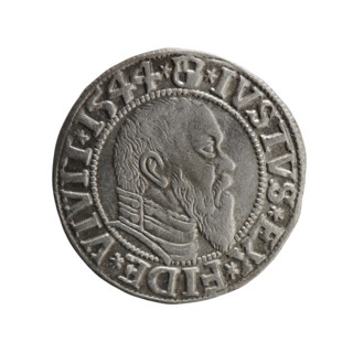grosz; Schilling, Maciej, publisher; Decjusz, Jost Ludwik (fl. 1528–1535); R0 (rarity). Albrecht