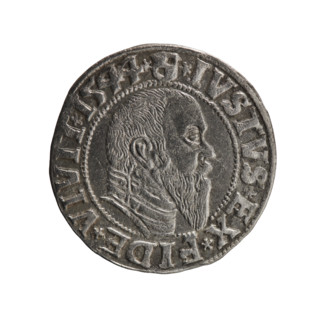 Decius Grosz, Jost Ludwik (fl. 1528–1535); publisher: Maciej Schilling. Silver coin (1544,