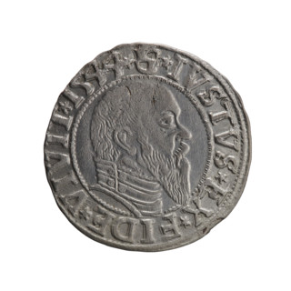 grosz; Schilling, Maciej, publisher; Decjusz, Jost Ludwik (fl. 1528–1535); R0 (rarity). Obverse: