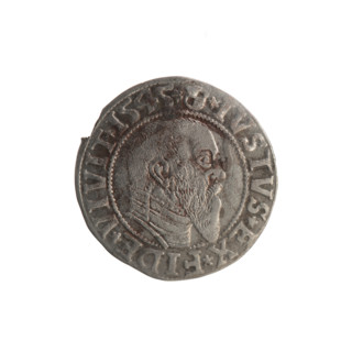 grosz; Schilling, Maciej, publisher; Decjusz, Jost Ludwik (fl. 1528–1535); R0 (rarity). Subject:
