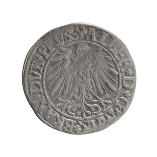 grosz; Schilling, Maciej, publisher; Decjusz, Jost Ludwik (fl. 1528–1535); R0 (rarity). Albrecht