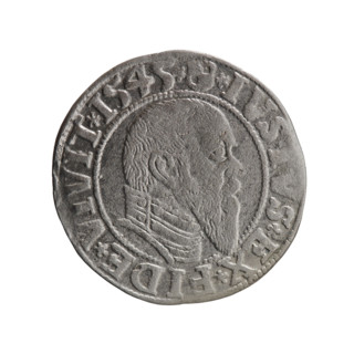 grosz; Schilling, Maciej, publisher; Decjusz, Jost Ludwik (fl. 1528–1535); R0 (rarity). Albrecht
