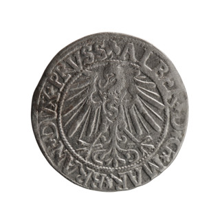 grosz; Schilling, Maciej, publisher; Decjusz, Jost Ludwik (fl. 1528–1535); R0 (rarity). Subject: