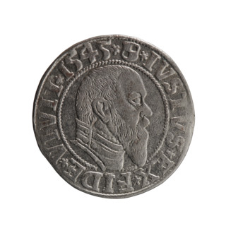 grosz; Schilling, Maciej, publisher; Decjusz, Jost Ludwik (fl. 1528-1535); R0 (rarity); Albrecht