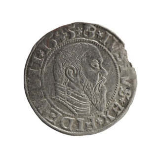 grosz; Schilling, Maciej, publisher; Decjusz, Jost Ludwik (fl. 1528–1535); R0 (rarity). Obverse: