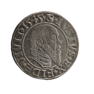 grosz; Schilling, Maciej, publisher; Decjusz, Jost Ludwik (fl. 1528-1535); eagles; Albrecht