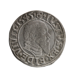 grosz; publisher: Schilling, Maciej; engraver: Decjusz, Jost Ludwik (fl. 1528–1535); subject: