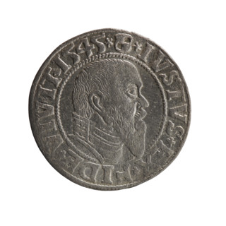 grosz; Schilling, Maciej, publisher; Decjusz, Jost Ludwik (fl. 1528–1535); eagles; Albrecht