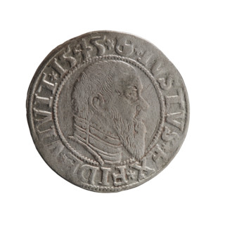 grosz; Schilling, Maciej, publisher; Decjusz, Jost Ludwik (fl. 1528-1535); eagles. Albrecht