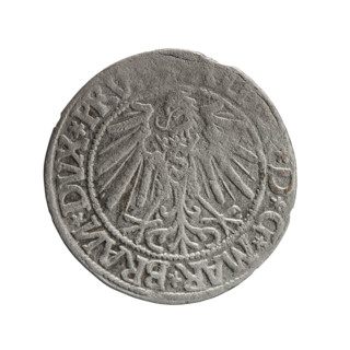 grosz; Schilling, Maciej, publisher; Decjusz, Jost Ludwik (fl. 1528-1535); Albrecht Hohenzollern