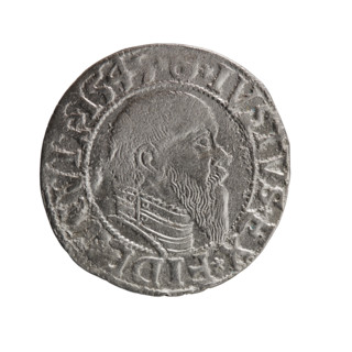 grosz; Schilling, Maciej, publisher; Decjusz, Jost Ludwik (fl. 1528–1535); Albrecht Hohenzollern
