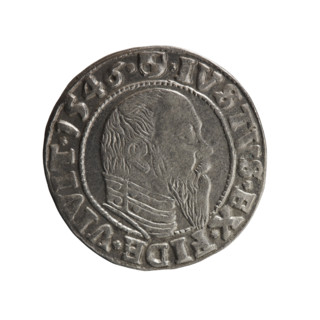 Albrecht Hohenzollern (Prince of Prussia; 1490–1568) — coin (Ducal Prussia, Königsberg), 1546.