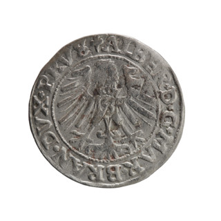 Grosz, Schilling, Maciej. Albrecht Hohenzollern (Prince of Prussia; 1490–1568) — iconography.