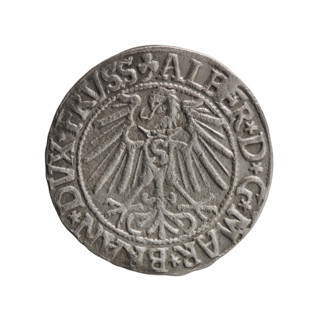 grosz, Schilling, Maciej; eagles; Albrecht Hohenzollern (Prince of Prussia; 1490–1568) —