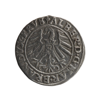 Albrecht Hohenzollern (Prince of Prussia; 1490–1568) — coin (Ducal Prussia, Königsberg, 1546).